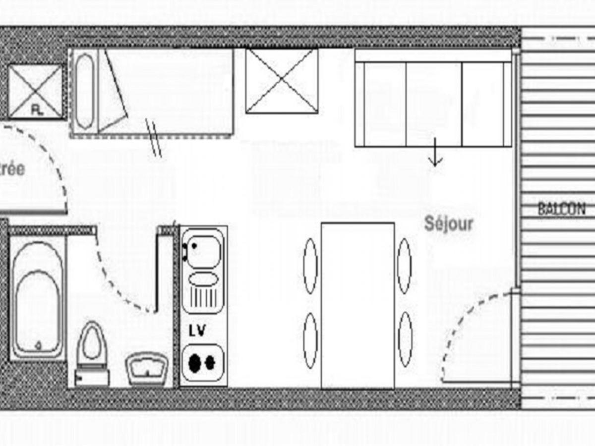 圣马丁德贝尔维尔Studio Entierement Renove Centre Station Balcon - Fr-1-344-607公寓 外观 照片